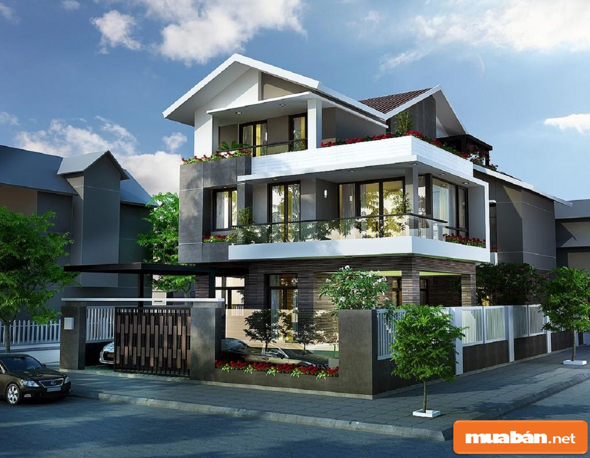 Thiết Kế Nhà Góc 2 Mặt Tiền Và Yếu Tố Phong Thủy Cần Biết 3 Thiết Kế Nhà Góc 2 Mặt Tiền