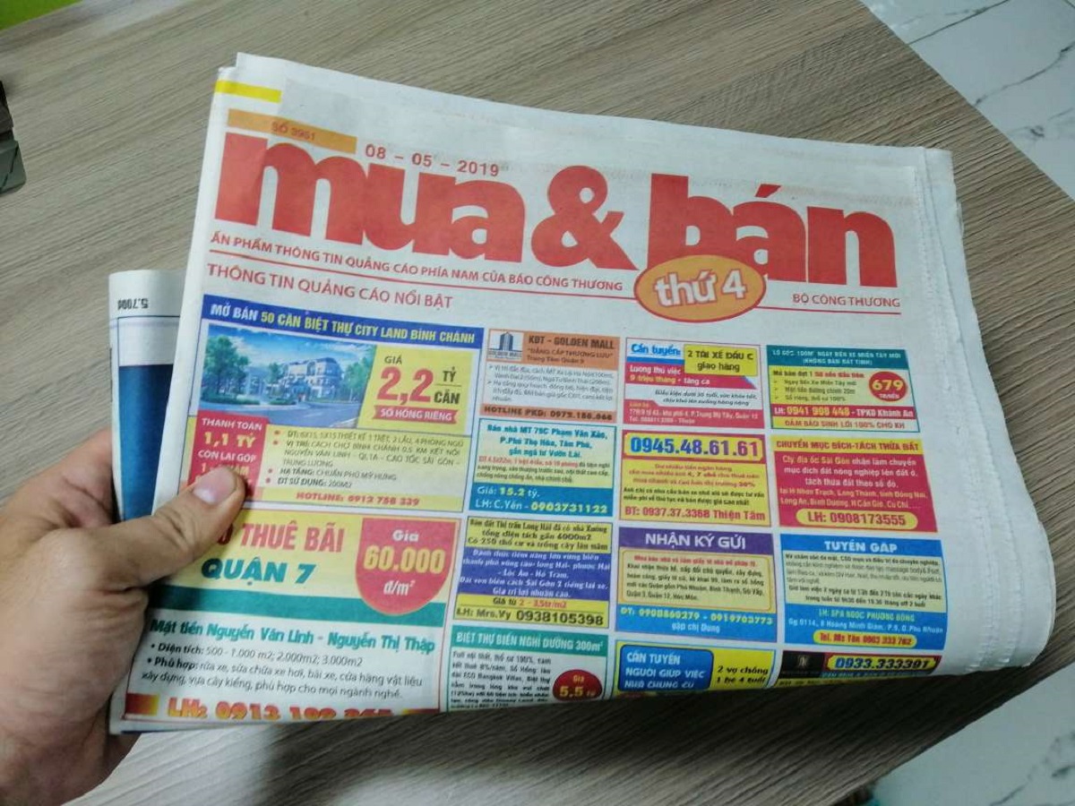Báo Mua Bán - Báo giấy rao vặt uy tín hàng đầu hiện nay