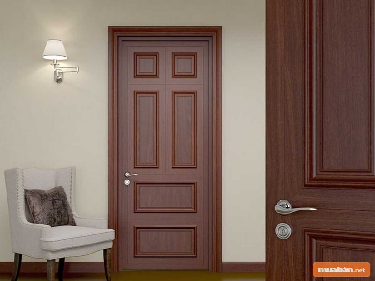 Cửa gỗ tự nhiên đặc biệt được yêu thích trong các thiết kế phòng ngủ