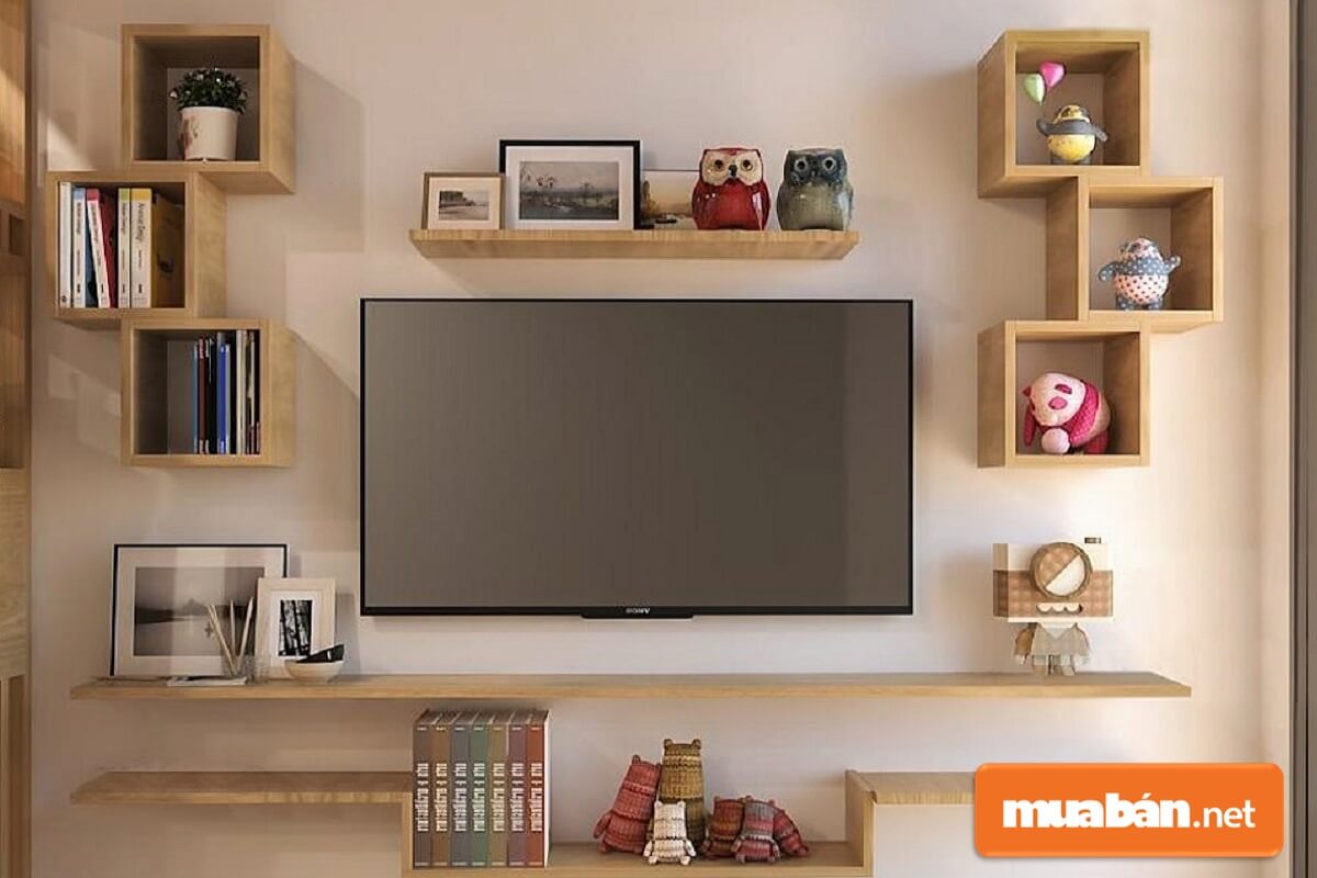 Trên thị trường đang án rất nhiều mẫu kệ đặt tivi với chất liệu khác nhau.