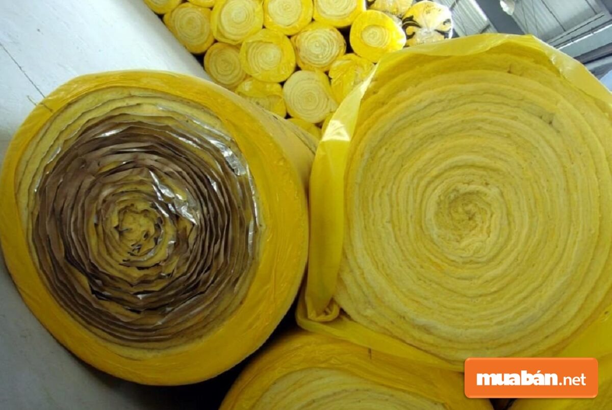 Đứng đầu trong danh sách các vật liệu xây dựng cách âm đó chính là bông thủy tinh.