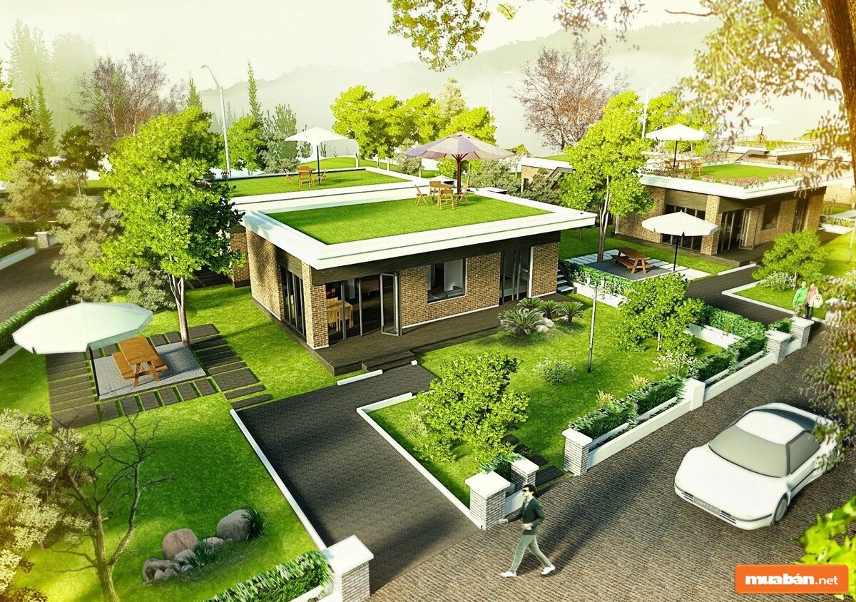 Tăng diện tích sân vườn là cách làm đơn giản nhất