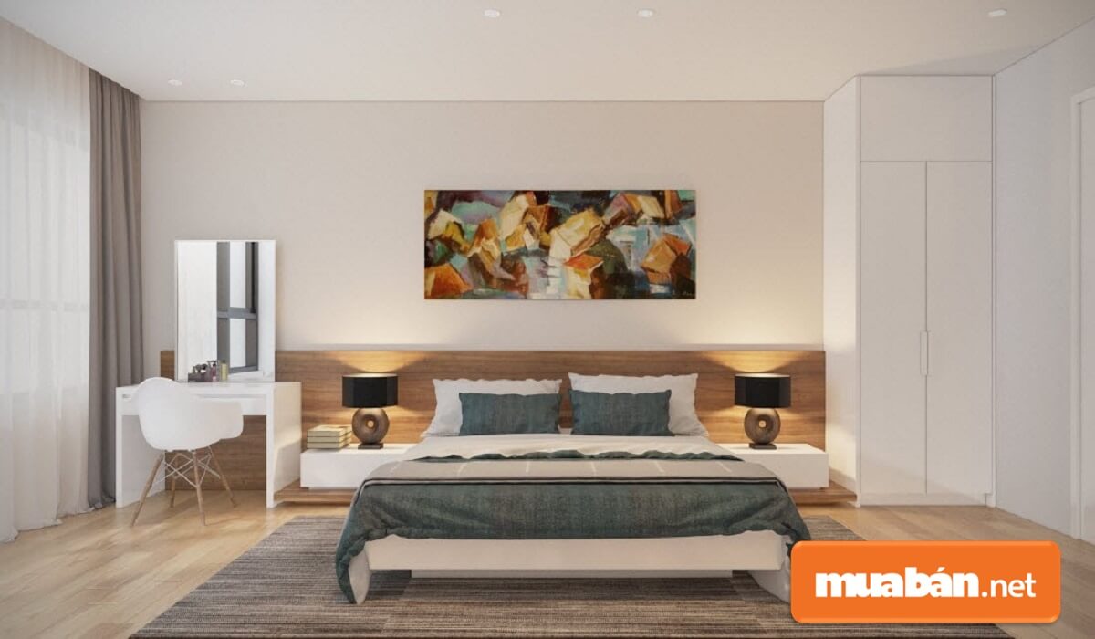 Sự phối hợp hoàn hảo giữa các nội thất gỗ laminate tô điểm cho không gian thêm ấn tượng