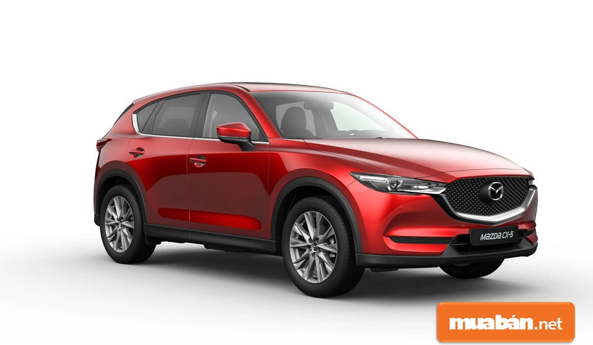 Ngoại hình của Mazda CX 5 đời xe 2020 chỉ được nâng cấp nhẹ