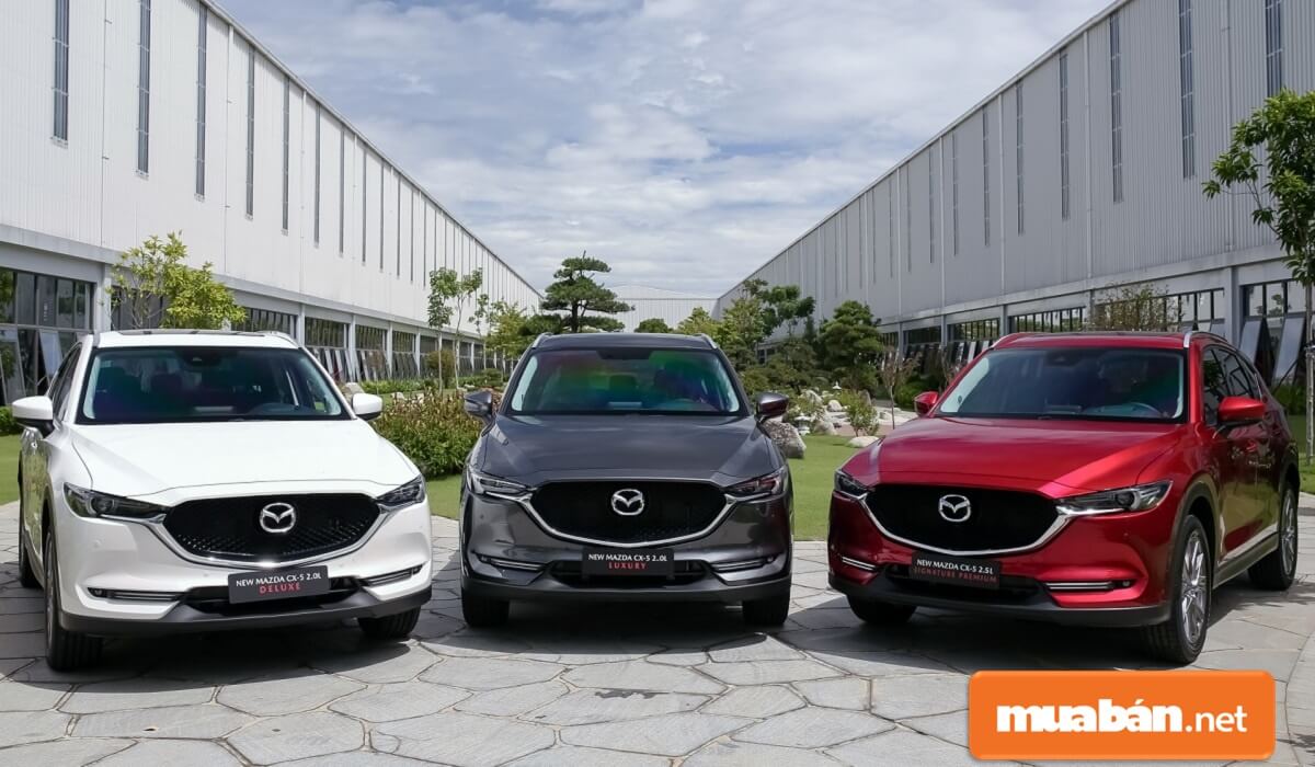 Giá bán xe Mazda CX-5 từ 899 triệu đồng.