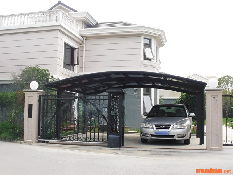Kích thước cổng nhà cho ô tô