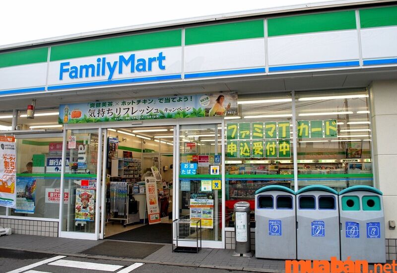 Familymart là chuỗi cửa hàng tiện lợi hàng đầu Nhật Bản