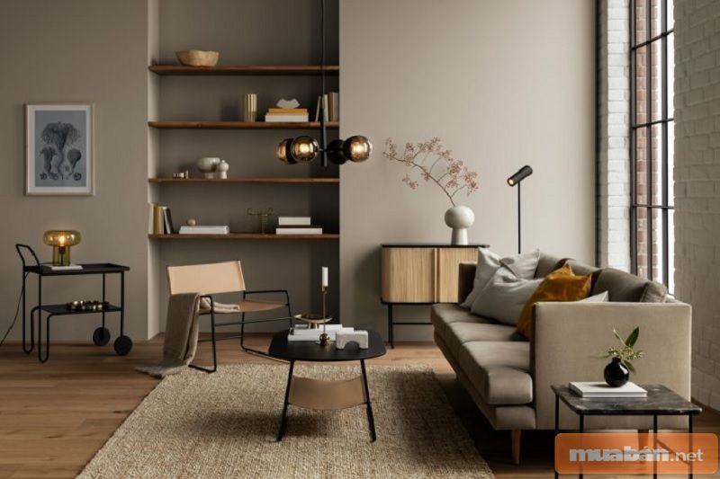 Sự tối giản trong nội thất cũng là một trong những yếu tố giúp ngôi nhà gọn gàng, thoáng mát.