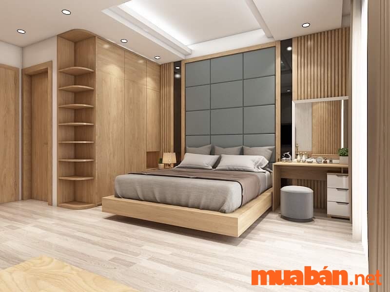 Những lưu ý quan trọng về nội thất phòng ngủ gỗ công nghiệp