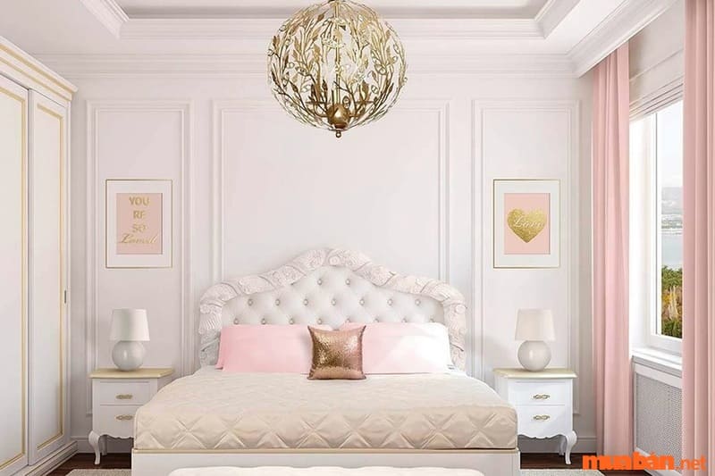 Một phòng ngủ đi theo phong cách cổ điển