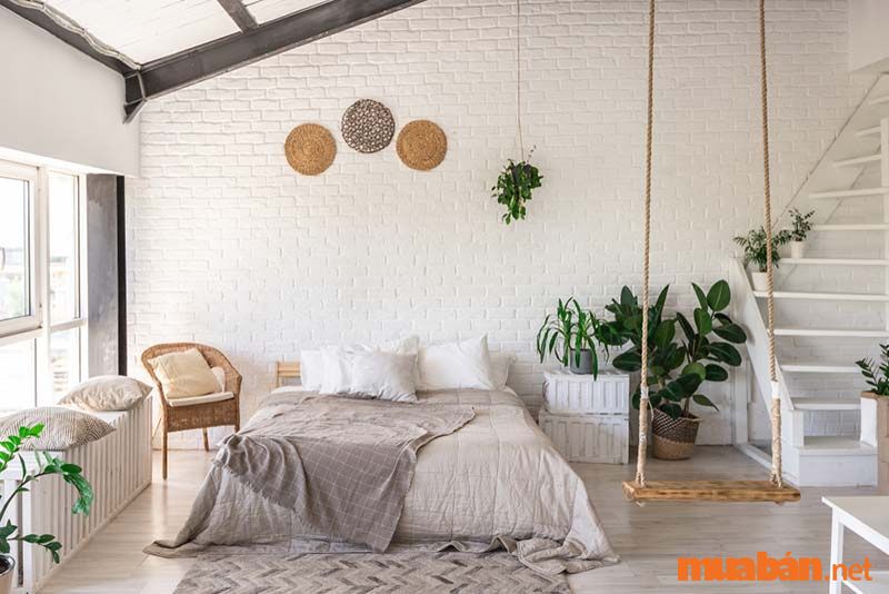 Decor phòng ngủ chill với nội thất tiện dụng