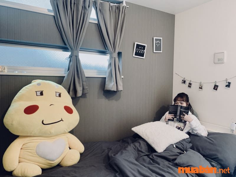 Decor phòng ngủ chill phong cách Nhật Bản