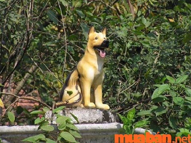 Thờ tượng chó phong thủy là tín ngưỡng lâu đời của người Việt