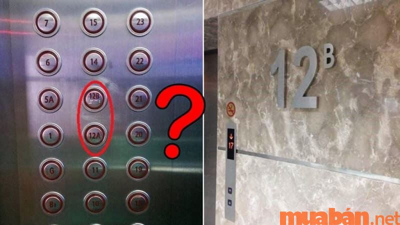 Các chung cư thường không có tầng 13.