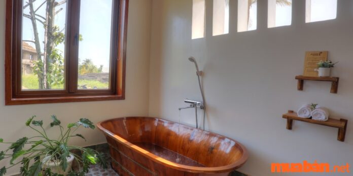 Bồn tắm gỗ cao cấp - Các loại bồn tắm phổ biến nhất hiện nay