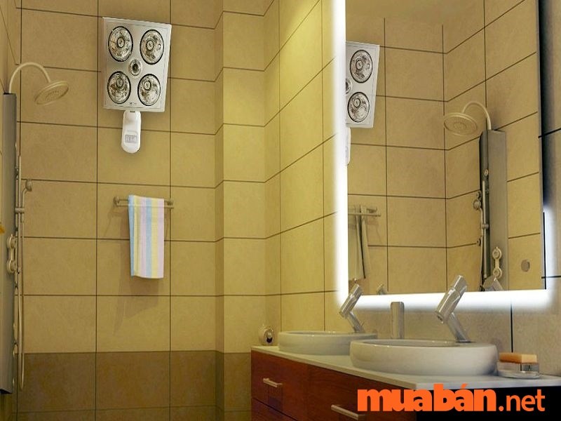 Các tiêu chí đánh giá đèn sưởi nhà tắm loại nào tốt?