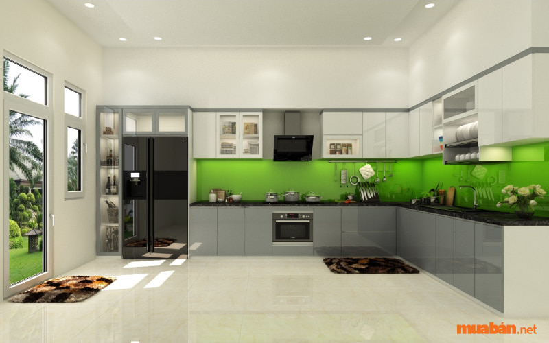 Một số nguyên tắc thiết kế mẫu tủ bếp hiện đại để tối ưu không gian