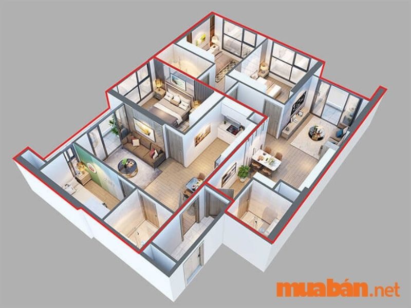 Căn hộ dual key là gì? Đặc điểm nổi bật về dual key hiện nay 1 Căn hộ dual key