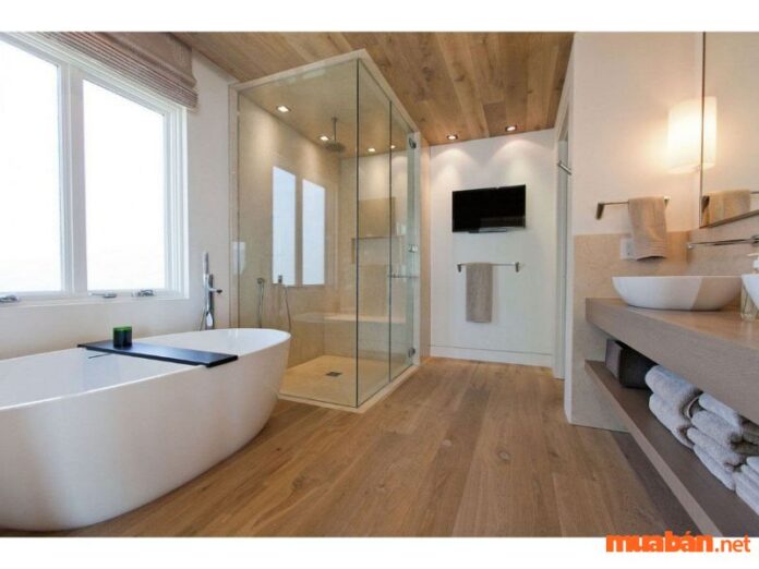 Vách kính nhà tắm đóng góp rất nhiều ý nghĩa cho kiến trúc hiện đại