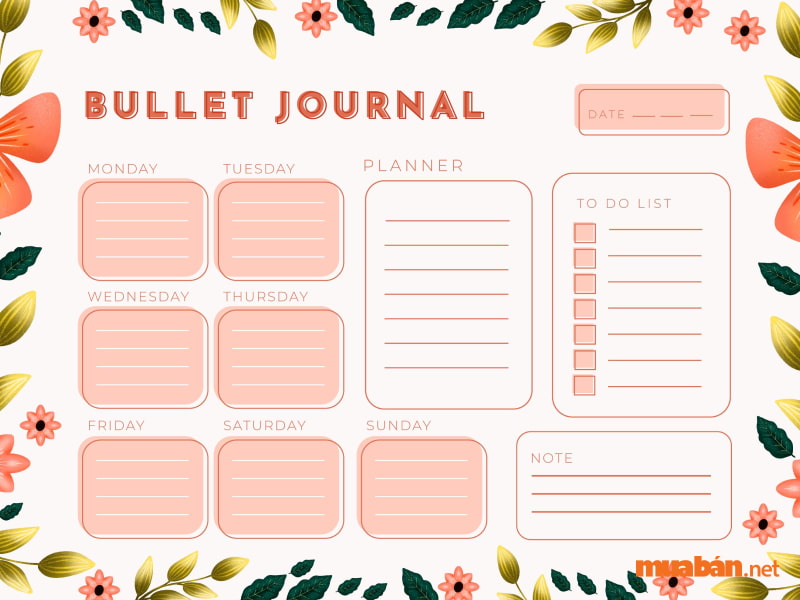 Cách viết Bullet Journal sáng tạo