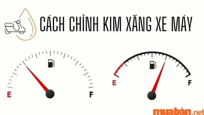 Cách chỉnh kim xăng xe máy