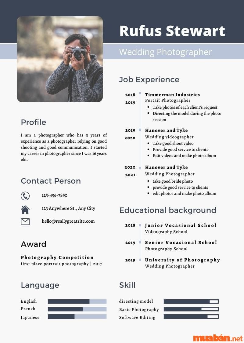 Mẫu background CV 5