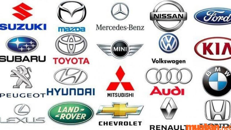 Top 100 logo và Brand Name những hãng sản xuất xe pháo khá phổ biến thế giới