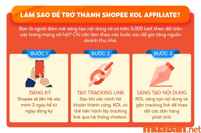 Cách đăng ký KOL Shopee