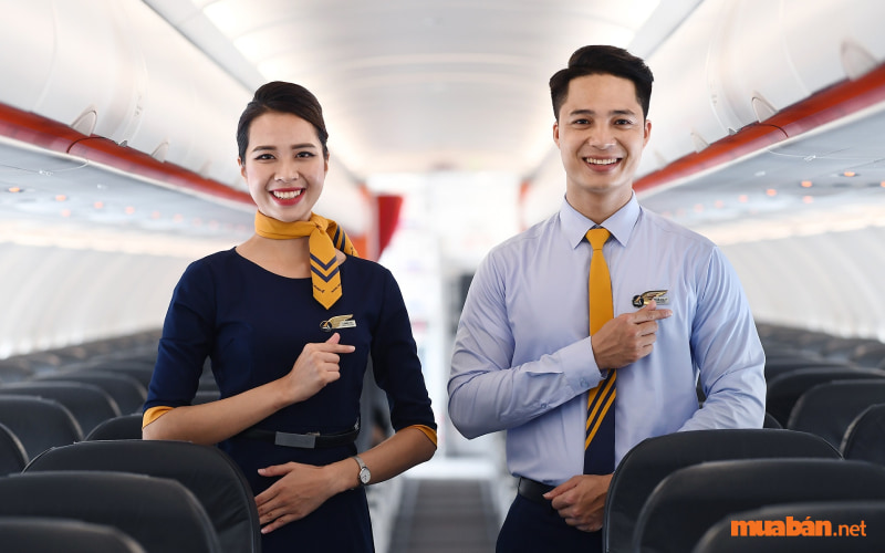 Mức lương tiếp viên hàng không
