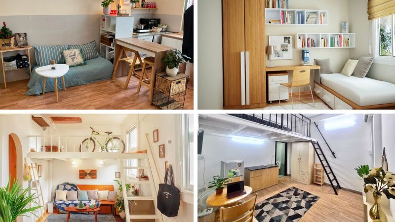 Hướng dẫn "lột xác" phòng trọ có gác lửng đẹp, chi phí rẻ Ba nguyên tắc trước khi bắt tay vào Decor phòng trọ