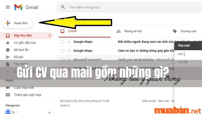 Gửi CV qua email gồm những gì? 7 lưu ý quan trọng