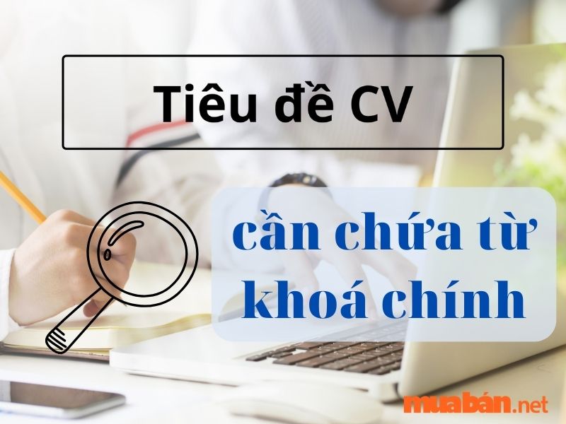 cách đặt tên CV