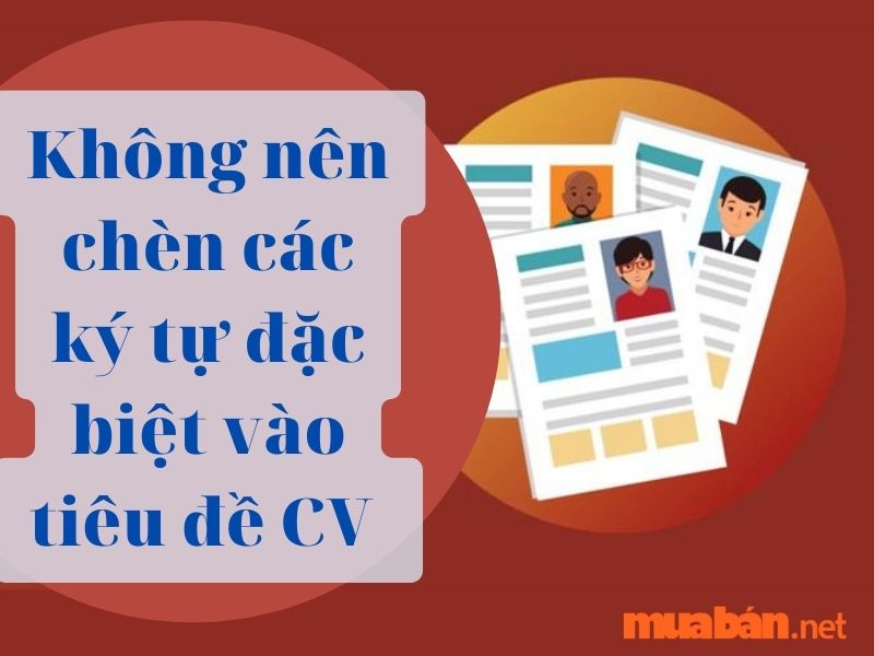 cách đặt tên CV