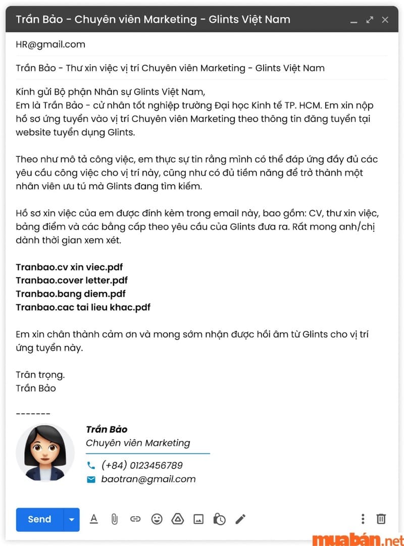 Viết email chinh phục nhà tuyển dụng