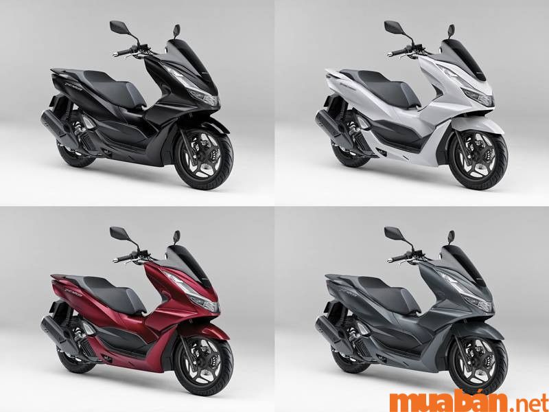 4 loại màu xe Honda PCX 160 2022