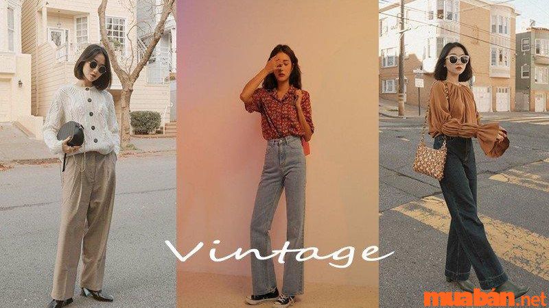 Vintage cũng là một trong những phong cách thời trang của Gen Z