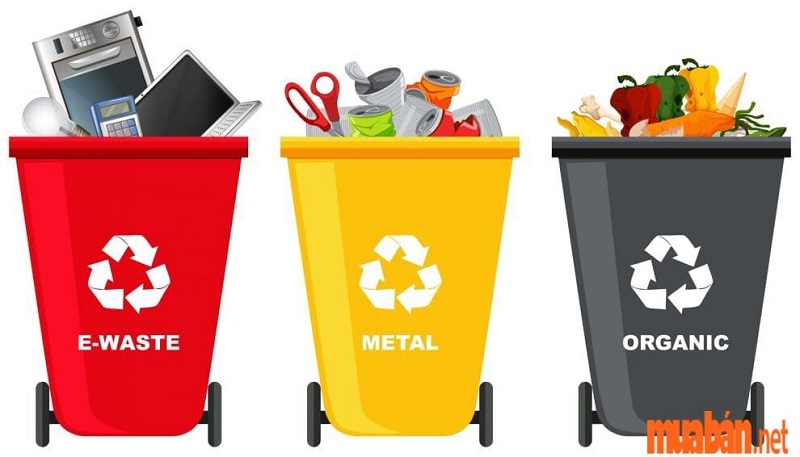 phân loại rác thải sinh hoạt