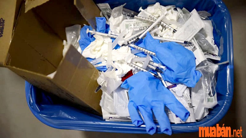 phân loại rác thải y tế