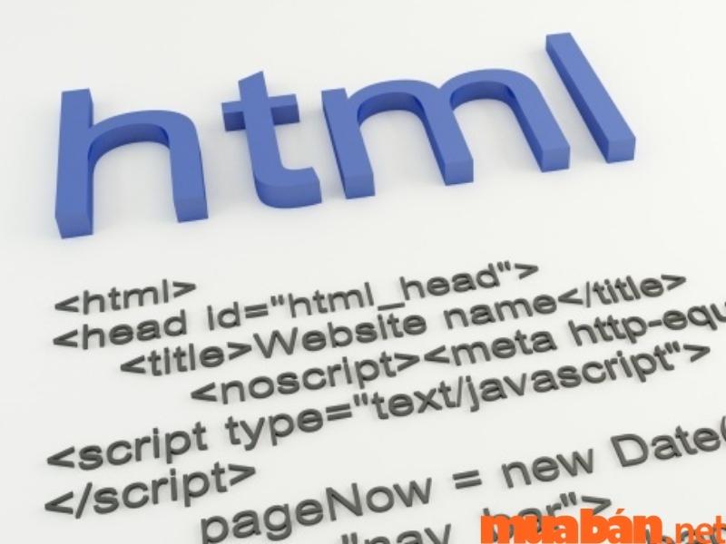 HTML không phải là ngôn ngữ lập trình
