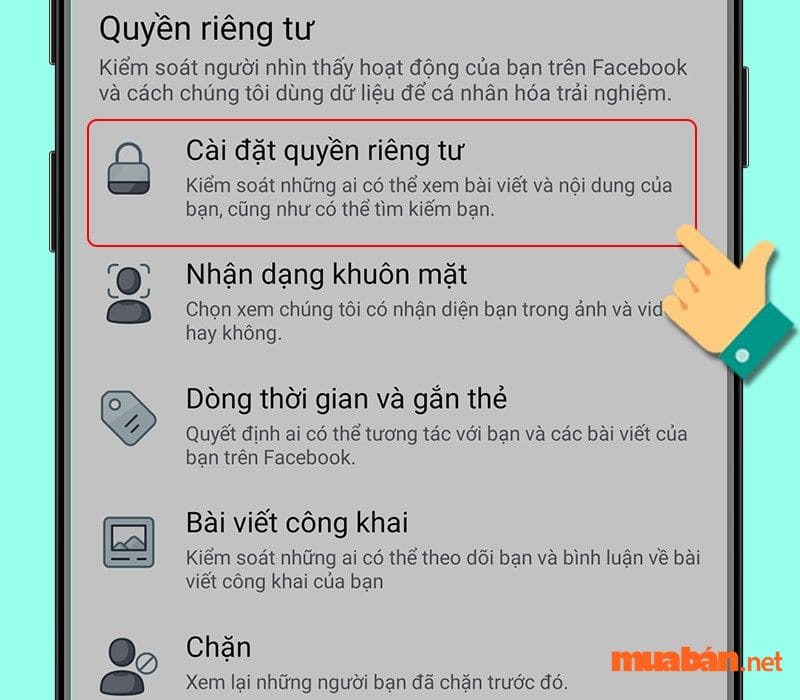 xem ai hay vào facebook của mình bằng điện thoại