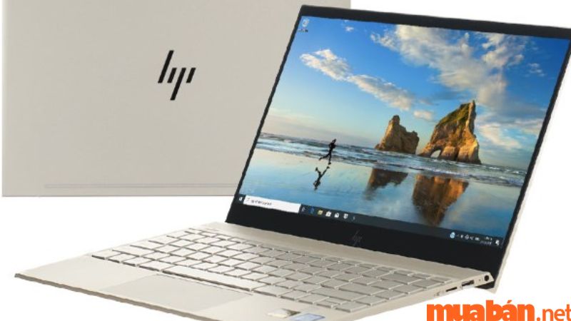 Sinh viên nên mua laptop nào? HP Envy 13 màu trắng sữa thanh lịch