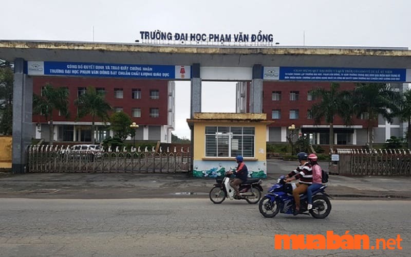 Thông tin chung về trường đại học Phạm Văn Đồng
