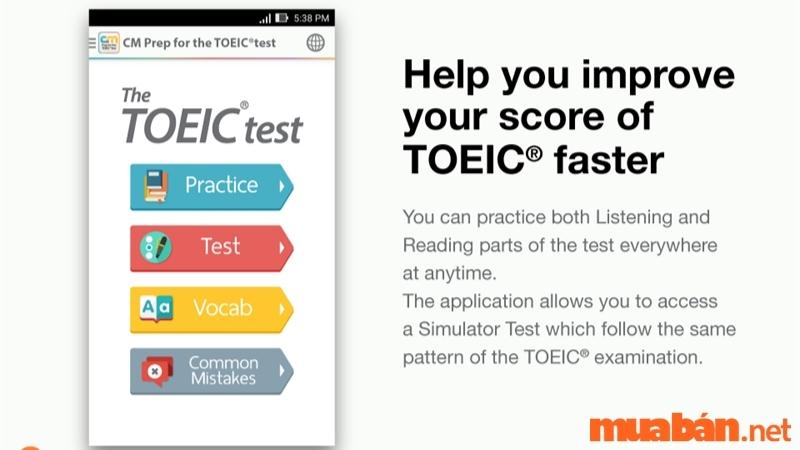 CM Prep for the TOEIC Test