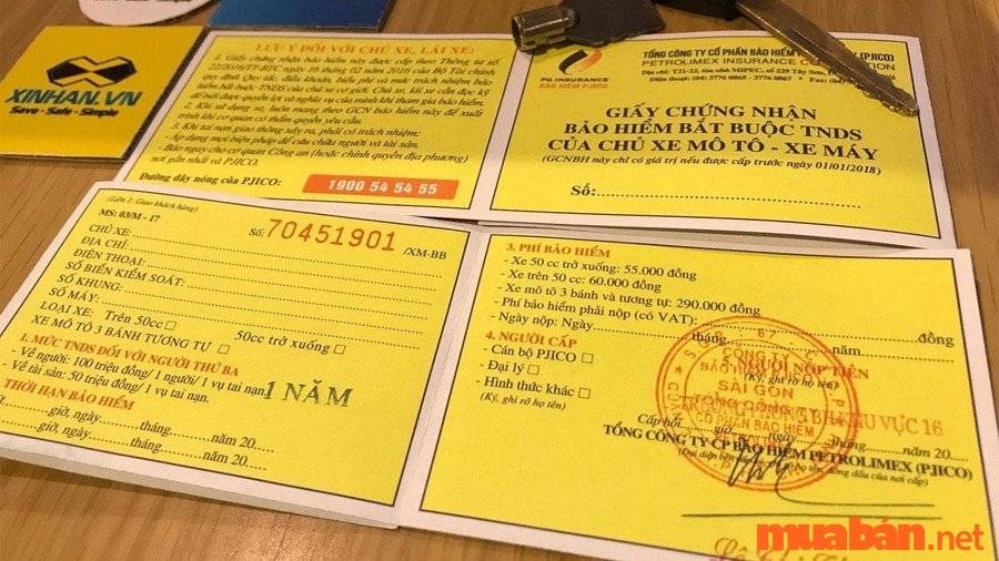 bảo hiểm xe máy điện tử