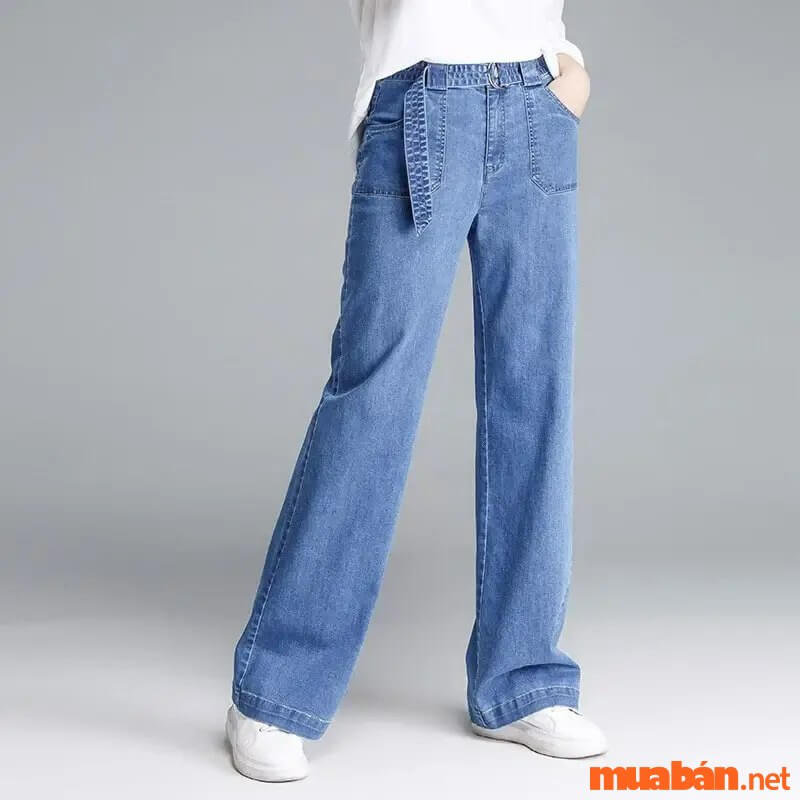 Cách phối đồ với quần jean cho người mập