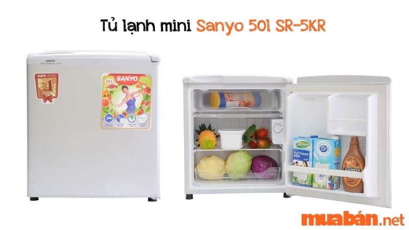 Tủ lạnh mini Sanyo 50l SR-5KR