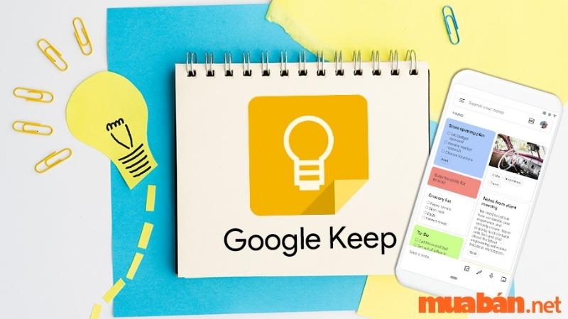 App ghi chú Google Keep