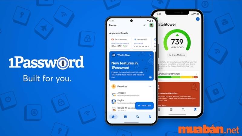 App ghi chú 1Password