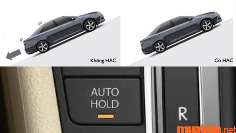 Phân biệt auto hold là gì và Phân biệt giữa auto hold và khởi hành ngang dốc (HAC) là gì ? 