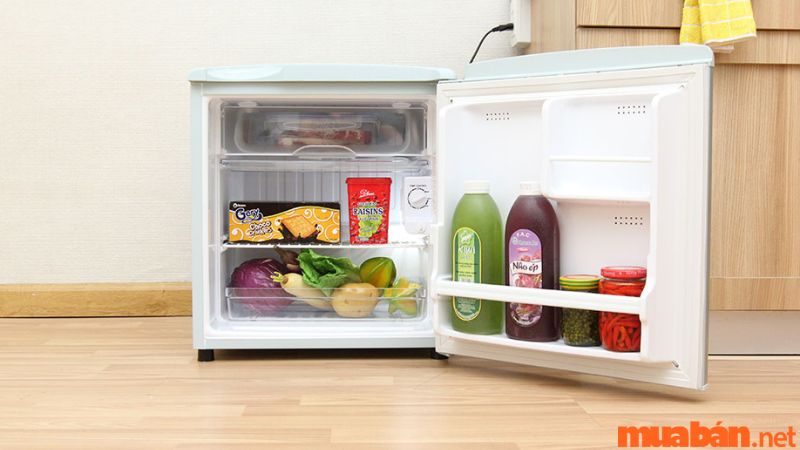 Tủ lạnh mini giá rẻ 1 triệu có khả năng lưu trữ nhỏ